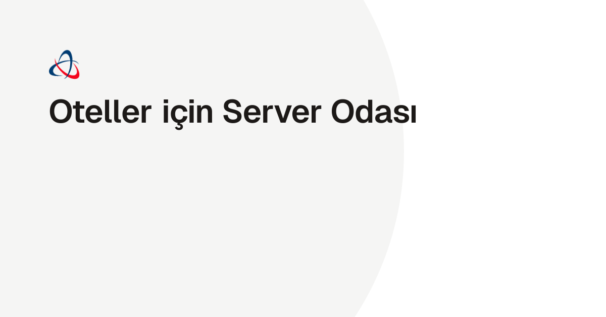 Oteller için Server Odası